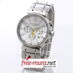 루이비통 땅부르 크로노그래프 화이트 쿼츠