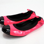 샤넬 플렛슈즈 핫핑크