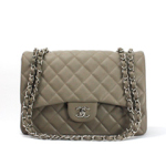 샤넬 11ss 소프트캐비어 그레이 크루져라인