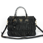 프라다 고프레 BN1336 올가죽 블랙