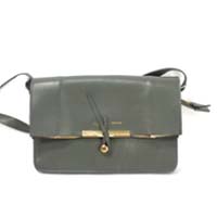 셀린느 클래스프백  미듐 그레이