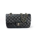 샤넬신상 보석로고 램스킨 블랙