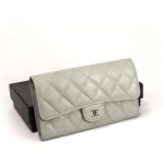샤넬신상 지갑클러치 그레이
