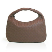 보테가 베네타  hobo lambskin - Medium Truffle