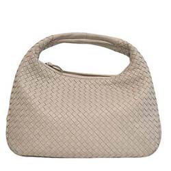 보테가 베네타  hobo lambskin - White