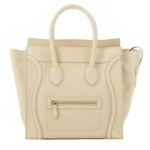 셀린느 러기지백 미듐 아이보리