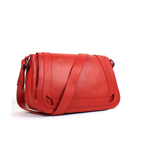 까르띠에 32cm MARCELLO SADDLE SHOULDER BAG 레드-2B058