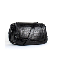 까르띠에 32cm SHOULDER BAG CROCODILE PRINT 블랙-2B058