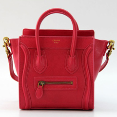 셀린느 러기지백 레드 스몰