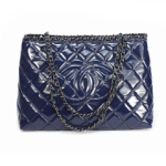 샤넬 11fw 링클페이던트 체인샤핑 네이비