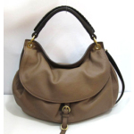 미우미우 애비에이터 호보 브라운