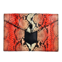 입생로랑 클러치 뱀피멀티