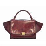 셀린느 2011 FW 트라페제 와인 램스킨