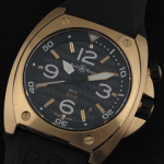 벨엔로즈 02 1000M 다이버 골드 시리즈