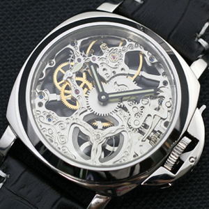 파네라이 루미노르 Marina 44mm 메카닉 오토메틱 은장