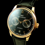 아이더블유씨 Portuguese Automatic 7Days Rosegold-3