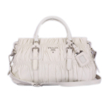 프라다 고프레 BN1407 램스킨 화이트