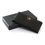 프라다 장지갑 1M1265-블랙