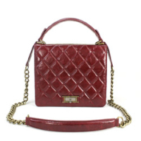 샤넬 12년 버클비 다크레드