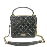 샤넬 12년 버클비 다크카키