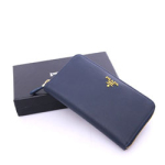 프라다 장지갑 1M0506-다크네이비