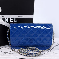 샤넬 페이던트 WOC 블루