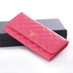 프라다 장지갑 램스킨  1M1132 핑크