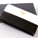 프라다 지갑 1M0506 블랙/화이트