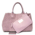 보테가 베네타 카바백 베이지핑크