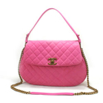 샤넬 이지캐비어 숄더&크로스백 핑크