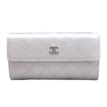 샤넬 지갑 빈티지 장지갑 화이트 CL-1017