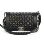 샤넬 램스킨 보이백 미듐 엔틱실버 [6가지색상] C-56456