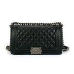 샤넬 캐비어 보이백 미듐 엔틱실버 [6가지색상] C-565223