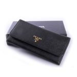프라다 장지갑 1M1335 블랙