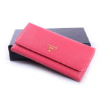프라다 장지갑 1M1335 핑크