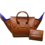 셀린느 14ss 타이 토트백 브라운