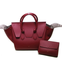 셀린느 14ss 타이 토트백 와인