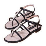 샤넬 진주 샌들