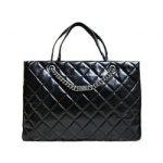 샤넬 칼프스킨 토드백 블랙