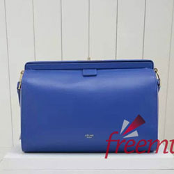 셀린느 미니 DOC 백 블루