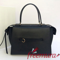 셀린느  RING HANDBAG IN INDIGO SOFT GRAINED CALFSKIN