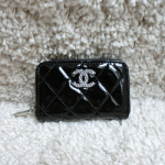 샤넬 페이던트 지퍼 동전지갑