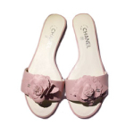 샤넬 슬리퍼 핑크