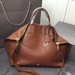 멀베리 엘리스 숄더백 브라운