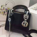 크리스찬디올 레이디디올백 미니 스네이크레더