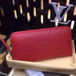 루이비통 장지갑 레드