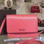 프라다 최고급버전 크로스백 1031  체리핑크
