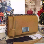 프라다 최고급버전 사피아노 크로스백 1BD009  브라운