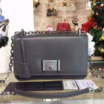 프라다 최고급버전 소가죽 체인크로스백 1BD009  그레이