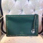 발렌티노 클러치 그린